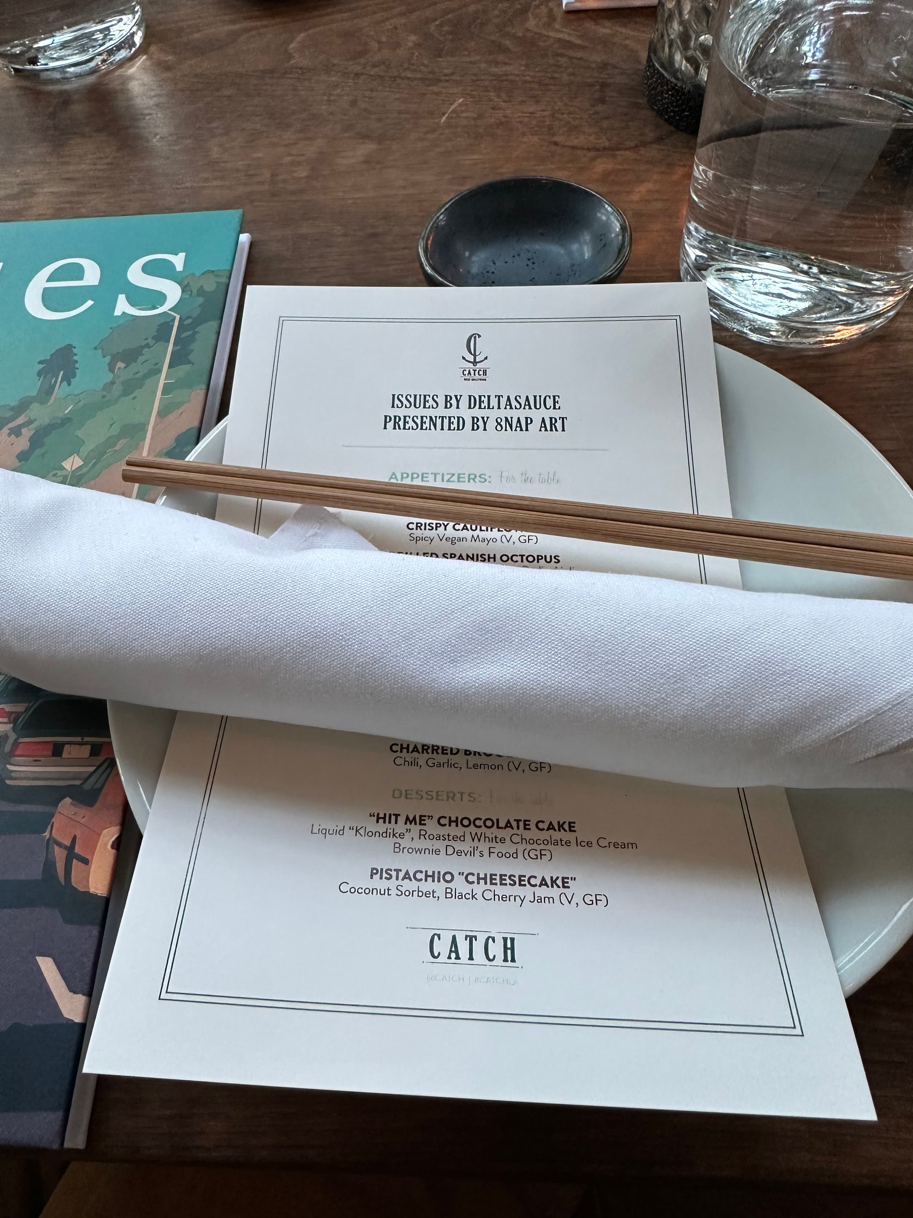 artist dinner