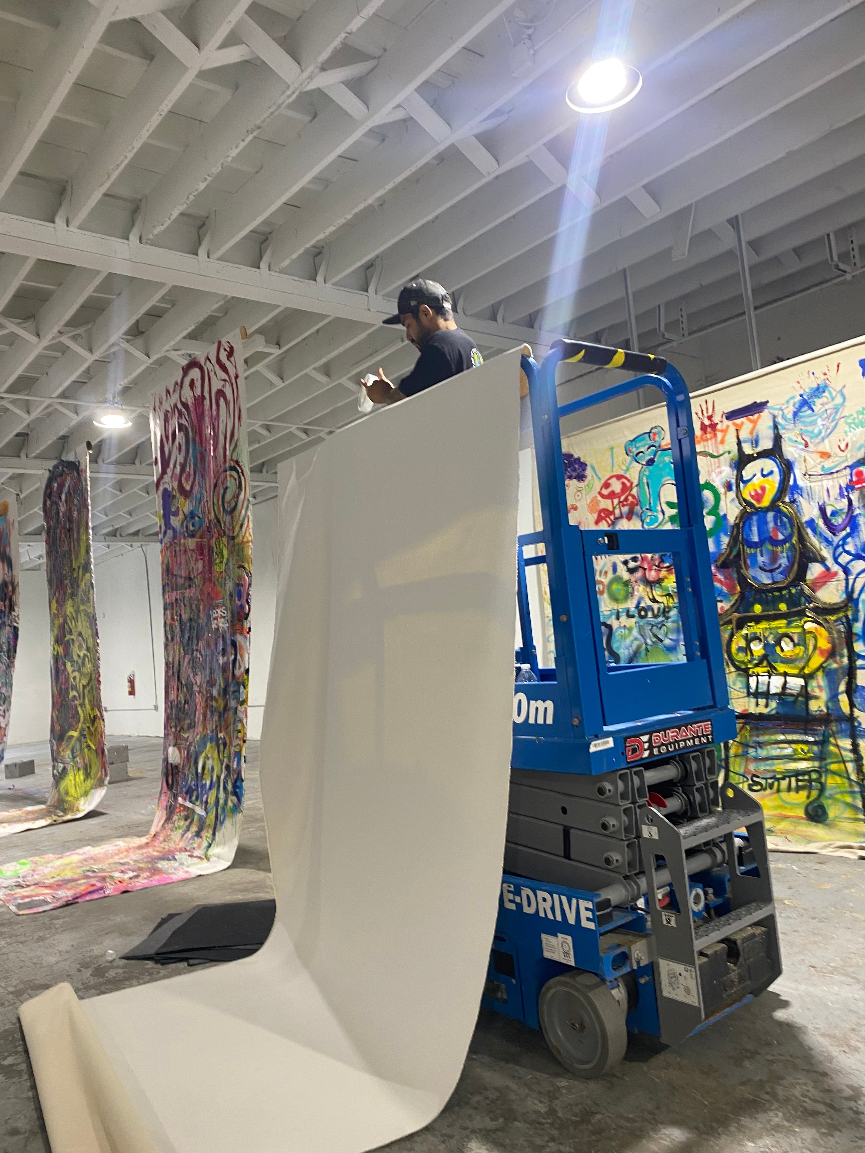 hanging the art